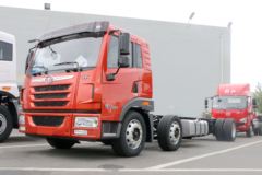 青岛解放 悍V重卡 320马力 6X2 中置轴轿运车(CA1220P1K2L6T3BE5A80)
