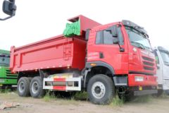 青岛解放 天V重卡 380马力 6X4 6.2米LNG自卸车(CA3256P2K2T1NE5A80-1)