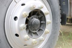 青岛解放 天V重卡 380马力 6X4 6.2米LNG自卸车(CA3256P2K2T1NE5A80-1)