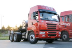 青岛解放 天V重卡 400马力 6X4 LNG牵引车(3.7速比)(CA4258P2K15T1NE5A80)