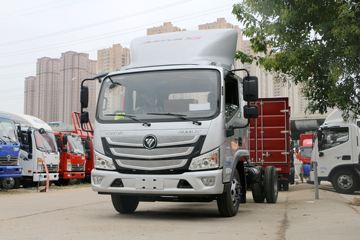 福田 欧马可S3系 143马力 3.83米排半仓栅式轻卡(采埃孚)(BJ5048CCY-FE)