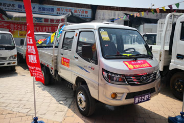 唐骏欧铃 赛菱F3 1.5L 108马力 汽油 2.56米双排栏板微卡(小康)(ZB1038ASC3V)