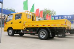 福田 奥铃TX 科技版 110马力 3.22米双排栏板轻卡(液刹)(BJ1041V9ADA-A1)