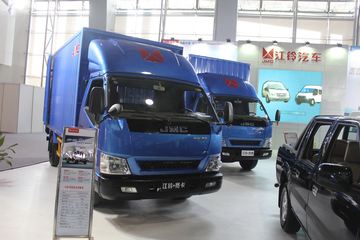 江铃凯锐 116马力 4米单排厢式轻卡(宽体豪华)