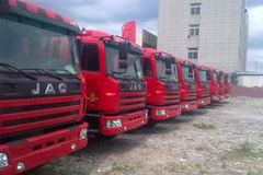 江淮 格尔发A3系列重卡 340马力 8X4 8.5米自卸车(HFC3312K2R1LT)