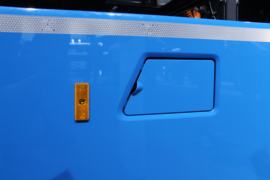 奔驰新Actros&nbsp;电动冷藏车外观图片