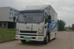一汽红塔 蓝箭EV300 4.5T 4.21米单排纯电动厢式轻卡(CA5040XXYL3BEV)