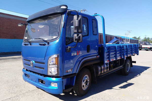飞碟奥驰 V6系列 130马力 3.85米排半栏板轻卡(长泰8挡)(FD1043W63K5-1)