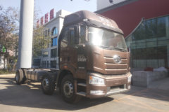 一汽解放 J6P重卡 280马力 6X2 7.7米仓栅式载货车(CA5250CCYP63K1L6T3A1E5)