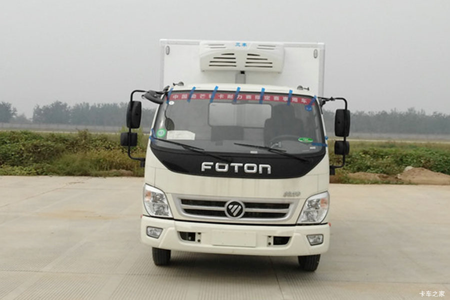 福田 奥铃TX 110马力 4X2 4.085米冷藏车(松川牌)