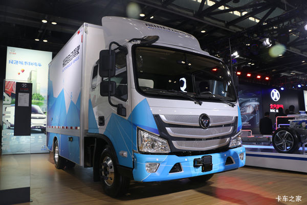 福田 欧马可EV 单排纯电动厢式轻卡109.7kWh