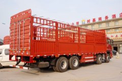 东风商用车 天龙重卡 350马力 8X4 9.6米仓栅式载货车(DFH5310CCYA1)