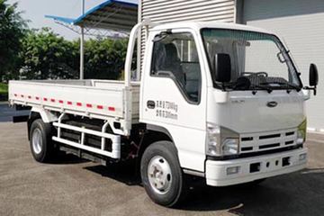 庆铃 五十铃EV100 7.3T 4.28米单排纯电动栏板轻卡(QL1071BEVECCA)82.43kWh