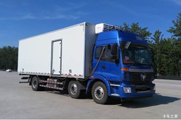 福田 欧曼ETX 5系重卡 220马力 6X2 8.6米冷藏车(BJ5252XLC-AB)