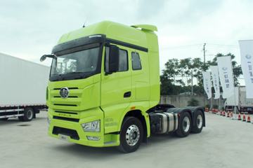 一汽解放 J7重卡 500马力 6X4牵引车(嫩芽绿)(CA4250P77K25T1E5)外观图片