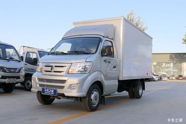 重汽王牌 W1 2.2L 112马力 汽油/CNG 3.7米单排厢式微卡(CDW5031XXYN4M5D)