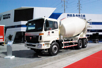 福田 欧曼ETX 9系 375马力 6X4 4.4方混凝土搅拌车(国产转向机)(BJ5253GJB-XL)