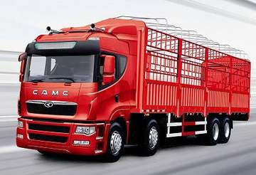 华菱 星凯马重卡 310马力 8X4 仓栅式载货车(HN5313HP31D5M3CSG-1)