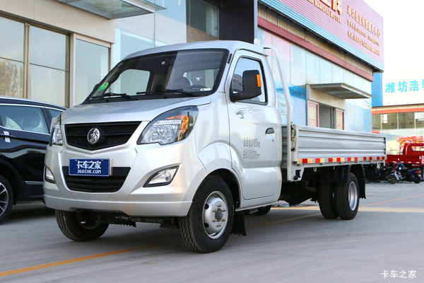 重汽王牌 W1 90马力 3.7米单排栏板微卡(蒙沃MR86SH变速箱)(CDW1031N3M5C)