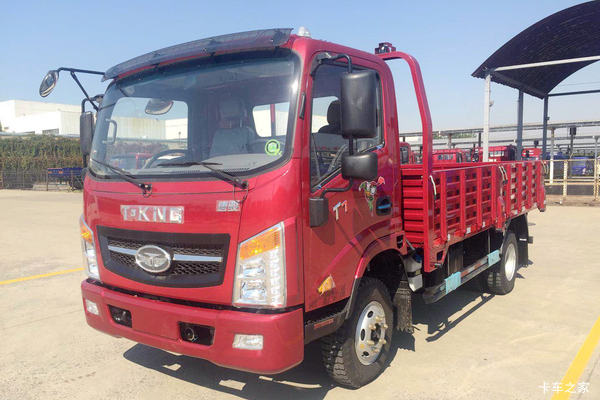 唐骏欧铃 T7系列 绿超人 143马力 4.1米单排栏板轻卡