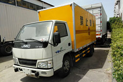 江铃 顺达窄体 116马力 4X2 4.25米爆破器材运输车(中昌牌)(XZC5061XQY5)