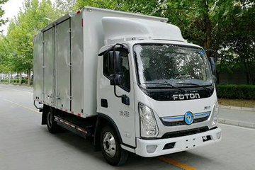 福田 奥铃智蓝 4.5T 4.14米单排纯电动厢式轻卡(BJ5045XXYEV3)104.7kWh