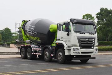 中国重汽 豪瀚J5G 340马力 8X4 7方混凝土搅拌车(中联牌)(ZLJ5312GJBAE)