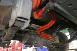 捷客K5&nbsp;电动封闭厢货底盘图片