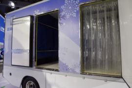 远程GLR&nbsp;电动冷藏车上装图片