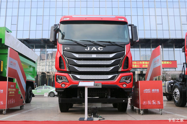 江淮 格尔发K5W重卡 复合版 310马力 8X4 7.2米自卸车