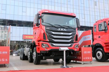 江淮 格尔发K5W重卡 440马力 8X4 自卸车底盘