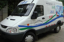 南京依维柯底盘&nbsp;冷藏车外观图片