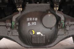 江铃重汽 远威重卡 340马力 8X4 8米自卸车(SXQ3310M)