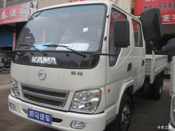凯马金运卡 54马力 2.3米双排栏板轻卡