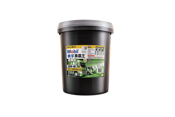 美孚黑霸王超高级 15W-40 柴油机油 20L