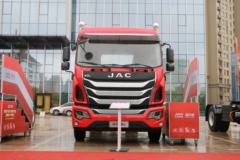 江淮 格尔发K6LII中卡 至尊版 18T 4X2 纯电动厢式载货车底盘(HFC5181XXYP3EVA70V)