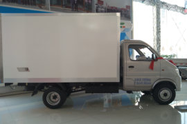 长安跨越底盘&nbsp;冷藏车外观图片