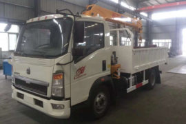 悍将&nbsp;随车吊外观图片