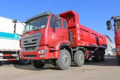 中国重汽 豪瀚J7B 340马力 8X4 7.6米自卸车(ZZ3315N3866E1)