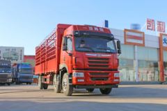 青岛解放 悍V重卡 240马力 6X2 7.7米仓栅式载货车(CA5250CCYP1K2L5T3E5A80-1)