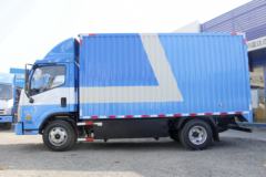 福田 时代H2 4.5T 4.15米单排纯电动厢式轻卡(BJ5043XXYEV1)83.2kWh