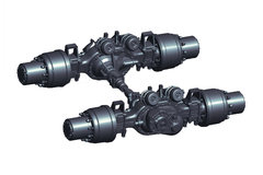 富华XPT-26-330轮边减速双联桥