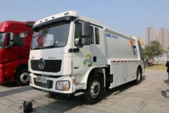 陕汽重卡 德龙L3000 4X2插电式混合动力压缩式垃圾车(SX5187ZYSL5451PHEV)219kWh