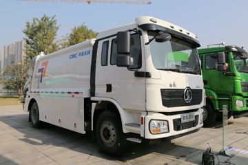 陕汽重卡 德龙L3000 4X2插电式混合动力压缩式垃圾车(SX5187ZYSL5451PHEV)219kWh