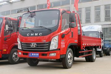 现代商用车 致道300MII 130马力 3.85米排半栏板轻卡(CNJ1041ZDB33V)