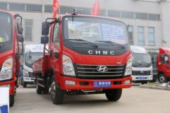 现代商用车 致道300MII 130马力 3.85米排半栏板轻卡(CNJ1041ZDB33V)