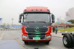 陕汽商用车 轩德E6 18T 4X2 7.75米排半纯电动厢式载货车217.2kWh