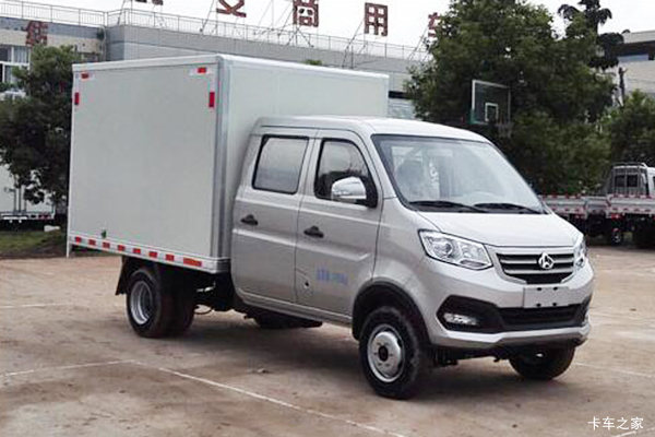 长安跨越王X1 标准型 1.2L 88马力 2.54米双排厢式微卡(SC5031XXYGAS5B)