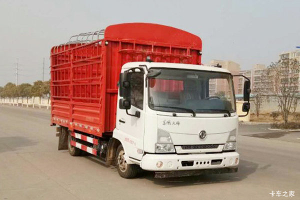 东风 天锦KS 148马力 4.1米单排仓栅式轻卡(DFH5040CCYBX)