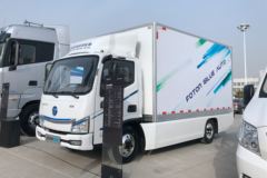 欧马可 智蓝 4.14米单排纯电动厢式轻卡105.37kWh